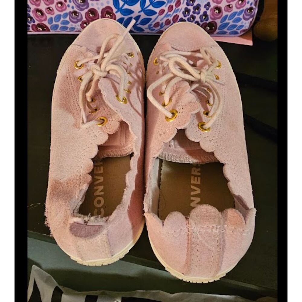 Converse Pink Suede